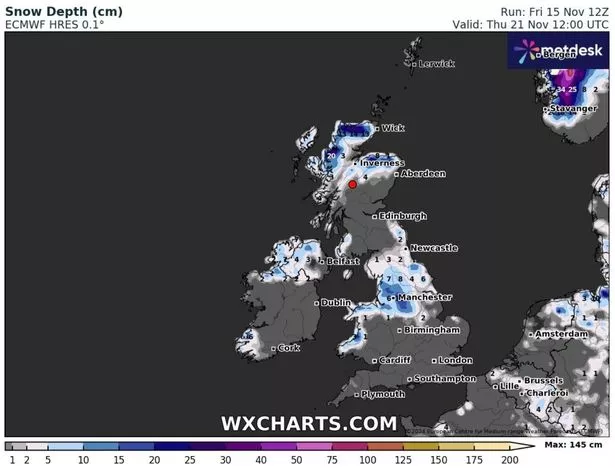 由于英国人准备迎接冷空气,本周所有地区都将错过降雪