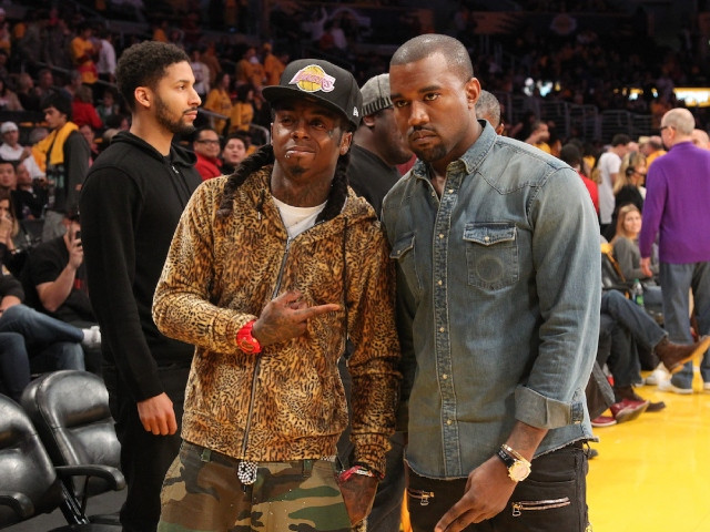 Lil Wayne的新歌曲High3r引用了Kanye West和Kim Kardashian